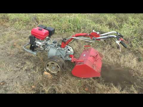 Видео: Мотоблок МОТОР СИЧ с фрезой  Дубль 2