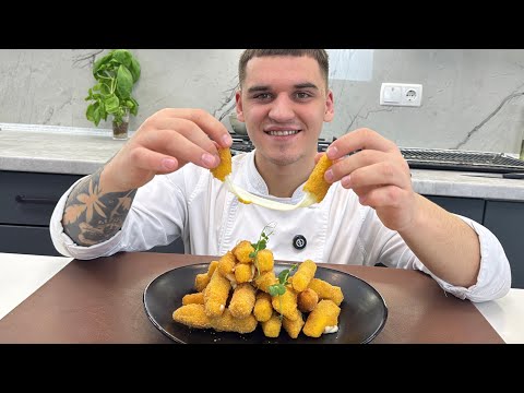 Видео: СИРНІ ПАЛИЧКИ  за 15 хвилин ‼️ Зможе кожен !