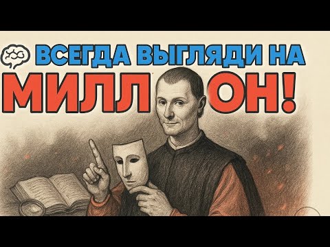 Видео: Почему вы никогда не должны выглядеть бедным (даже если вы таковы) - Макиавелли