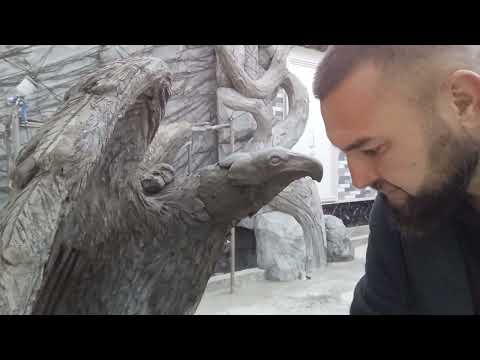 Видео: Мастер класс, как сделать голову орла.
