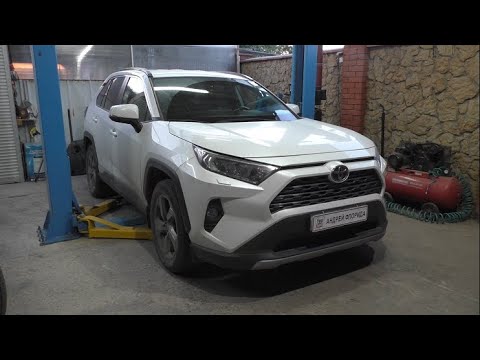 Видео: Частичная замена масла в вариаторе на Toyota RAV4 2,0 Тойота Рав 4 2021