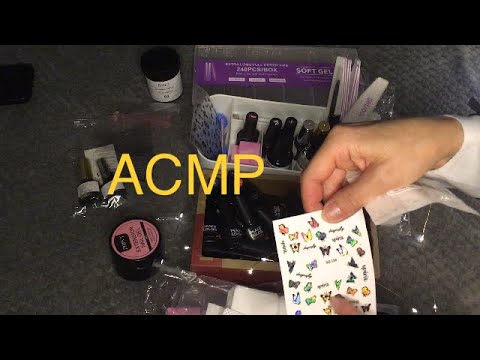 Видео: АСМР Посмотрим для маникюра всё что у меня есть. Шёпот.