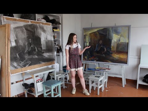 Видео: Устиненко Дарья – художник