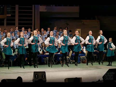 Видео: Ирландский танец «ПРОГУЛКА ПО КАМНЯМ», Анс. Локтева. Irish dance "WALK ON THE STONES", Loktev Ens.