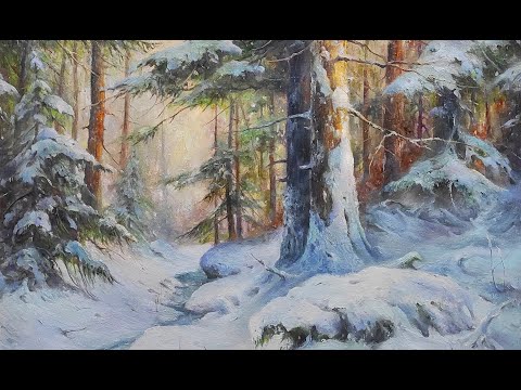 Видео: Живопись маслом. По мотивам А.Н. Шильдера | художник Чупринов