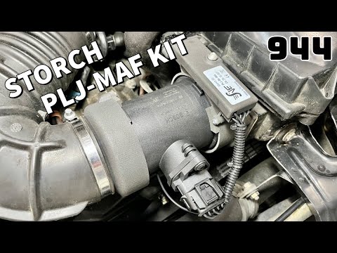 Видео: Porsche 944 – Установка и обзор комплекта Storch Mass-Air-Flow (MAF)