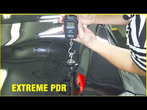 Видео: Жесть на капоте! АвтоЮвелир PDR