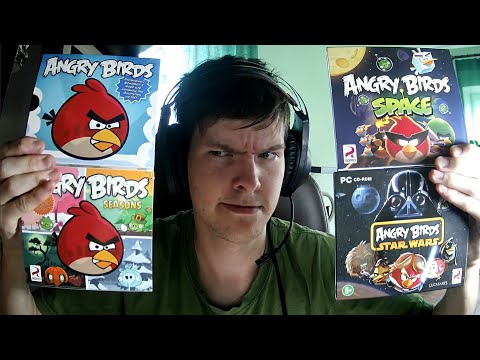 Видео: ЗЛЫЕ ПТИЦЫ!!! / РАСПАКОВКА ДИСКОВ ANGRY BIRDS.