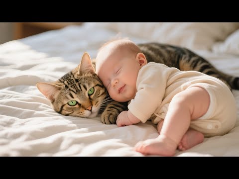 Видео: 30 минут о том, как кошки и младенцы — самые очаровательные друзья!