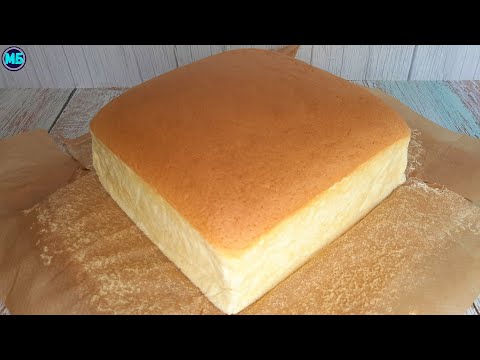Видео: Кастелла!!! Невероятно нежный, воздушный как облако, Тайваньский бисквит!!!