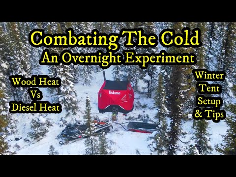Видео: БОРЬБА С МОРОЗОМ ВО ВРЕМЯ ЗИМНЕГО КЕМПИНГА — ДРЕВЕСНОЕ ОТОПЛЕНИЕ ПРОТИВ ДИЗЕЛЬНОГО ВОЗДУШНОГО ОТО...