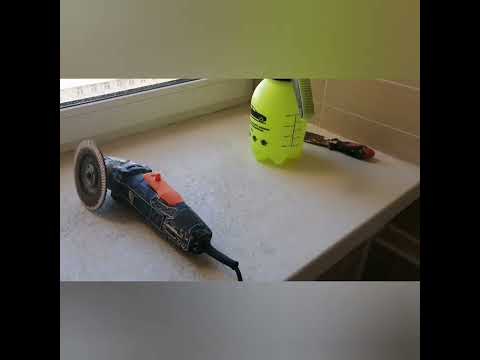 Видео: Обновление подоконника, реставрация поверхности наливным акрилом