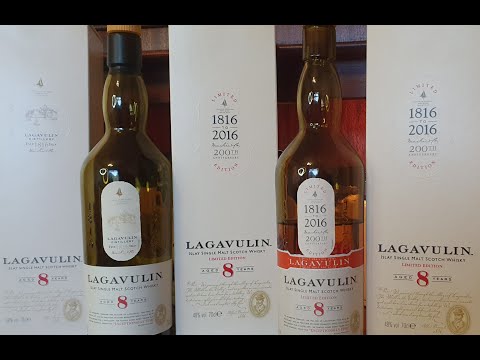 Видео: Виски Lagavulin 8 Y.O. ABV 48% дегустация и сравнение двух релизов.