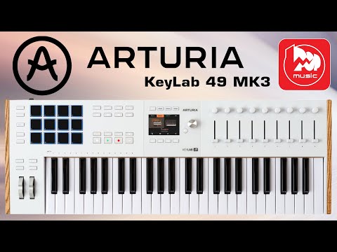 Видео: Миди-клавиатура ARTURIA KeyLab 49 MK3