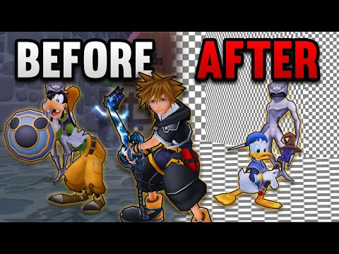 Видео: Kingdom Hearts 2, но карта невидима