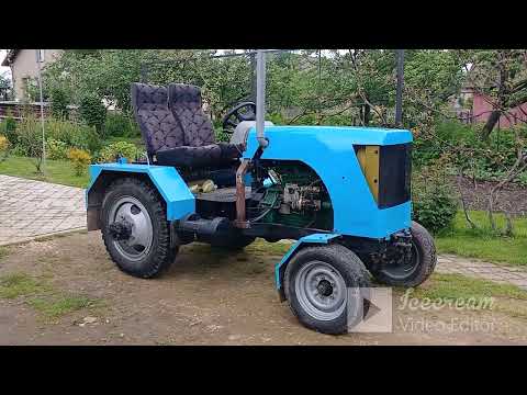 Видео: саморобний трактор зробив капот
