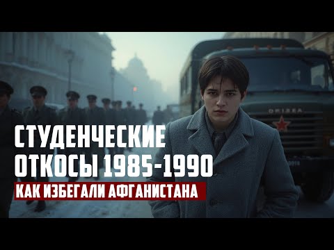 Видео: Студенческие откосы 1985-1990: Как избегали Афганистана