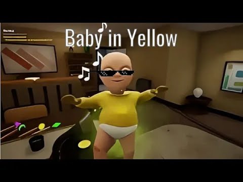 Видео: Сбегаю от малыша! Помогите мне выбраться! - Baby in Yellow
