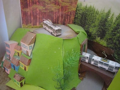 Видео: Бумажные города. Экскурсия№2. Экскурсии по бумажным городам: Город на холме