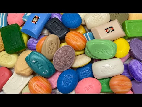 Видео: Распаковка мыла 💙💚🤍💛❤️ / Soap opining HAUL / Unpacking soap / ASMR No talking