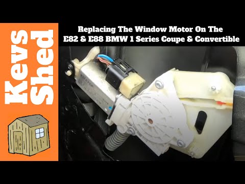 Видео: BMW 1 серии — замена электродвигателей стеклоподъемников на купе и кабриолетах E82 и E88
