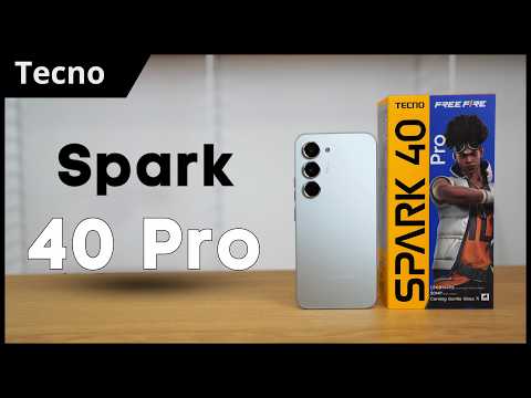 Видео: Tecno Spark 40 Pro / Без конкурентов 🚀 AMOLED 144Гц, Helio G100 и быстрая зарядка 45Вт