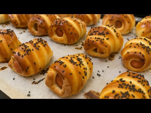 Видео: Такі сосиски в тісті розлітаються за 5 хвилин! Найкращий рецепт!