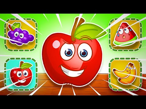 Видео: Давайте Дізнаємося Про Фрукти 📚😄 + Більше Освітніх Відео для Дітей | Розумники