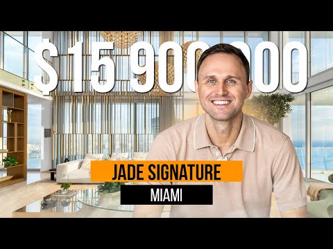 Видео: Пентхаус за $15,9 млн в Майами | Резиденция Jade Signature