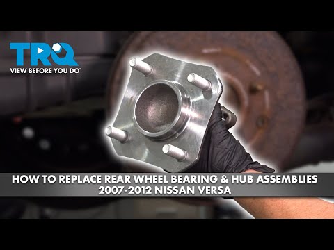 Видео: Как заменить подшипник задней ступицы и ступицу в сборе на Nissan Versa 2007-2012 годов