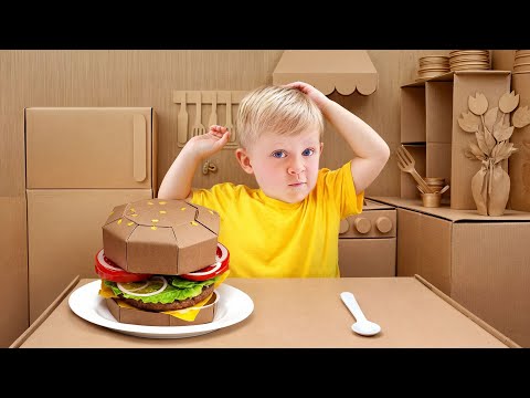 Видео: Олівер у КАРТОННОМУ БУДИНКУ! 📦🎉Веселі пригоди починаються!