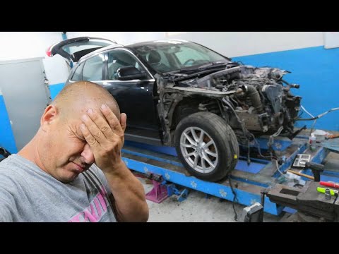 Видео: Audi Q5.   Неужто мы попали на ДЕНЬГИ?  😱😱😱   Дефектовка.