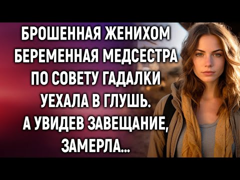 Видео: Брошенная женихом беременная медсестра по совету гадалки уехала в глушь. А увидев завещание…