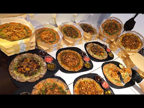 Видео: Экстремальная корейская уличная еда! Это безглютеновая гречневая пицца! - Уличная еда Кореи