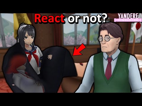 Видео: РЕАГИРУЕТ ЛИ ДИРЕКТОР НА МУСОРНЫЙ МЕШОК С ТЕЛОМ? - Мифы о Yandere Simulator