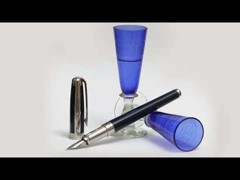 Видео: Обзор перьевой ручки S. T. Dupont Olympio Midi
