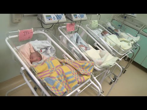 Видео: Ярославский перинатальный центр принял четверню
