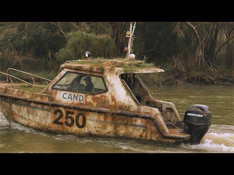 Видео: Гениальный парень восстановил заброшенный двигатель в скоростной Canon 250
