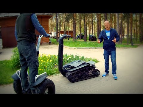 Видео: Гусеничный ... мотоскейт ценой за полмиллиона! Тест-драйв [4k Ultra HD]