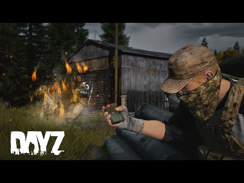 Видео: Нашли идеальное место для лесной базы. Выселяем всех соседей - DayZ