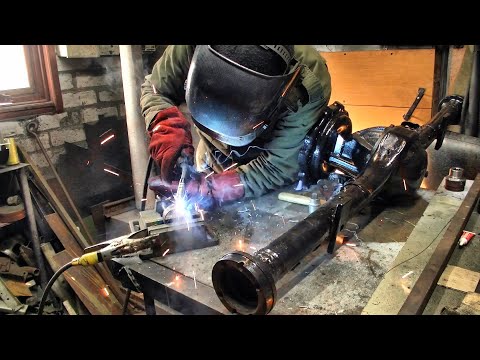 Видео: Трицикл на базе мотоцикла Урал / 10 серия / Ремонт нивовского моста
