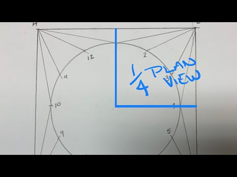 Видео: Триангуляция — от квадрата к кругу, макет на бумаге