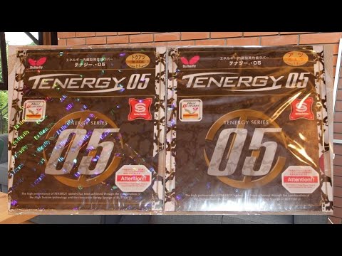 Видео: Отзыв о Китайских Butterfly tenergy 05 и tenergy 64. Tenergy 05 с Алиэкспресс.