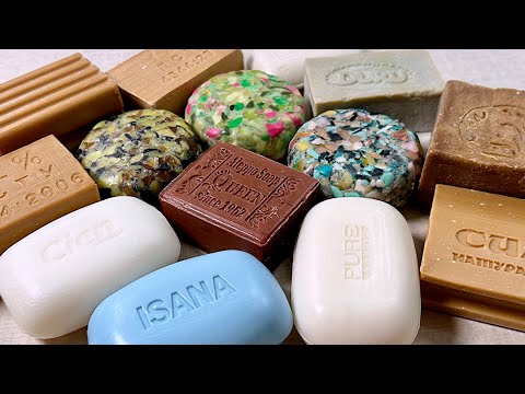 Видео: ASMR soap cutting 🤍 Резка мыла АСМР