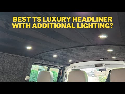 Видео: VW T5 Transporter КАК ОТДЕЛАТЬ обивку потолка и установить фары