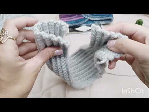 Видео: Вязаная повязка на голову кручком лёгкий МК. 