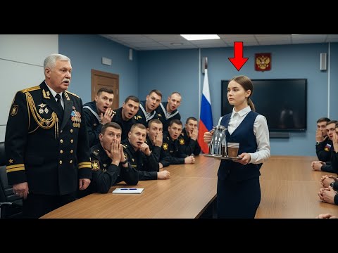 Видео: Она подавала кофе в комнате для совещаний. Затем адмирал произнес её позывной, и зал замер.