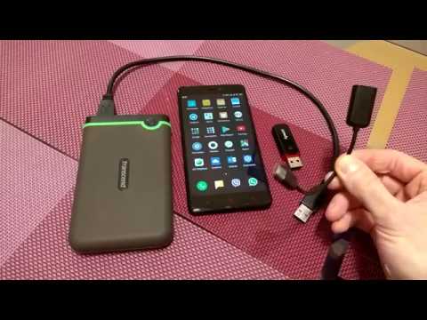 Видео: Как подключить жесткий диск HDD, SSD и USB флешку к мобильному телефону Android планшету