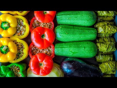 Видео: 4 БЛЮДА ИЗ ФАРШИРОВАННЫХ ОВОЩЕЙ. Рецепты от Всегда Вкусно!