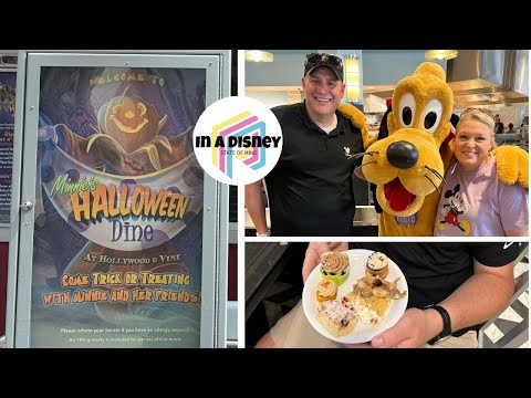 Видео: «Ужин в стиле Хэллоуина в Hollywood & Vine | Сезонный мини-ужин Disney 2025»